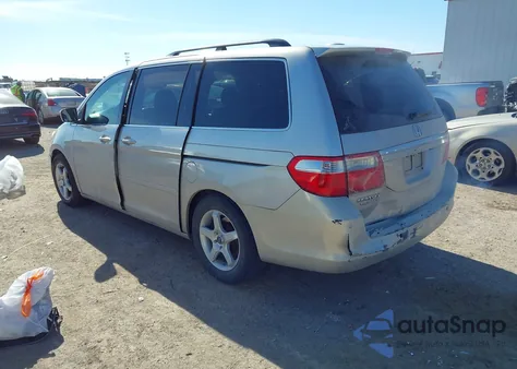 2006 Honda Odyssey Touring from USA, damaged, VIN 5FNRL388X6B122708